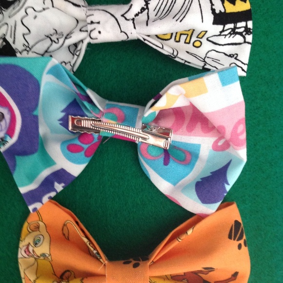 Four pack Character Bows for girls/boys - Picture 2 of 2